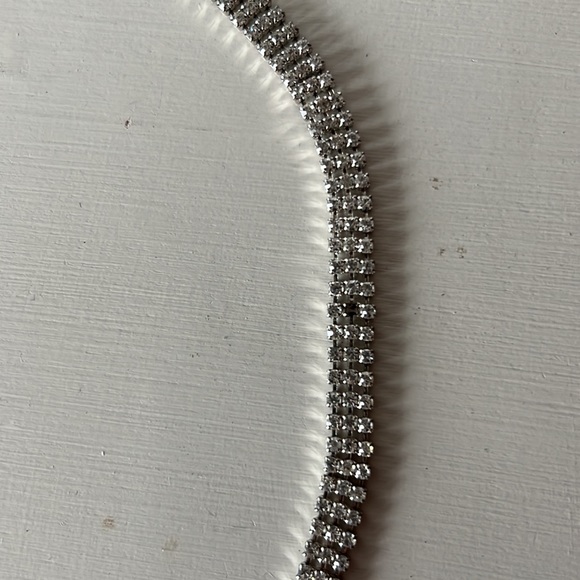 Ralph Lauren sterling silver and crystal belt - Picture 3 of 3